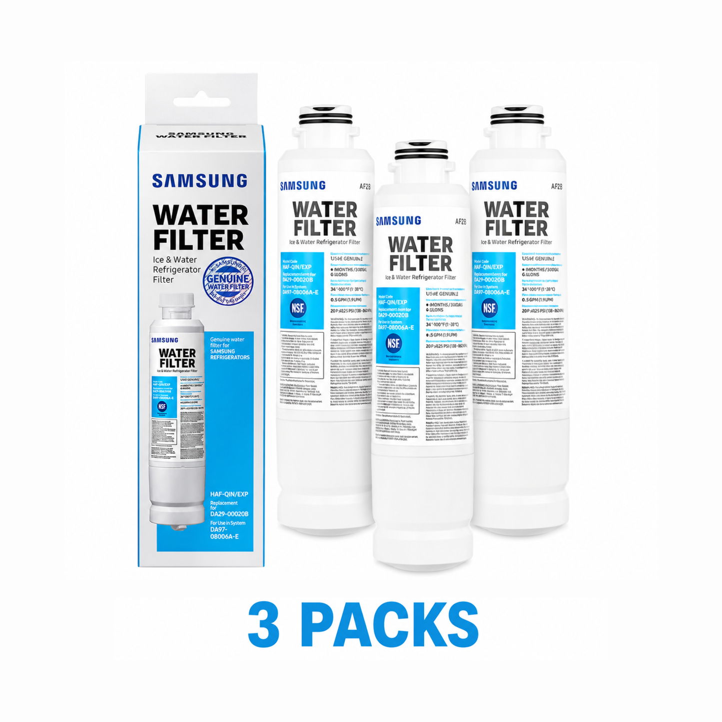 Samsung® HAF-CIN/EXP Genuine Refrigerator Water Filter