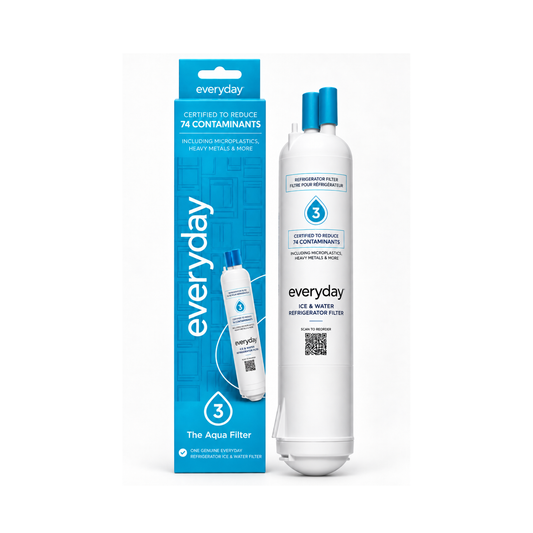 EDR3RXD1 Refrigerator Water Filter 3, Aqua