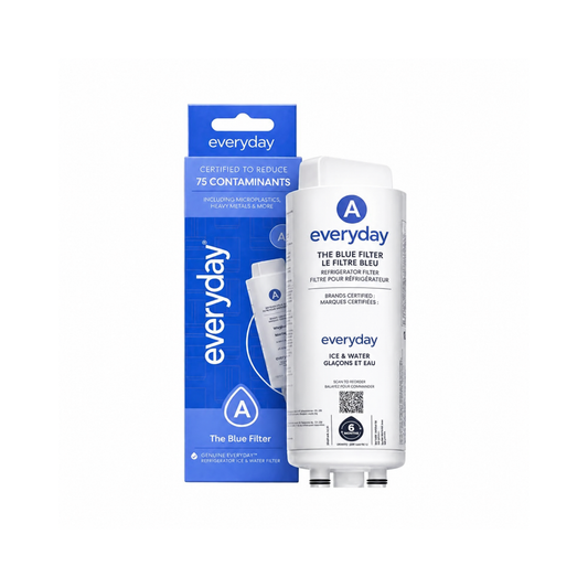 EDRARXD1 Refrigerator Water Filter A- Replacement for Whirlpool & Everydrop® Filter A, Blue