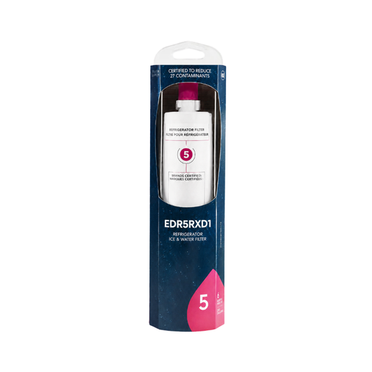 Replacement for EDR5RXD1 Refrigerator Water Filter, Compatible with Whirlpool refrigerators