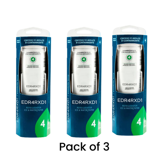 EDR4RXD1 Refrigerator Water Filter Ice & Water – Pack of 3